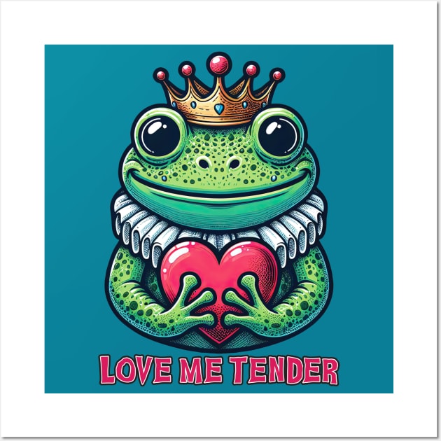 Frog Prince 10 Wall Art by Houerd